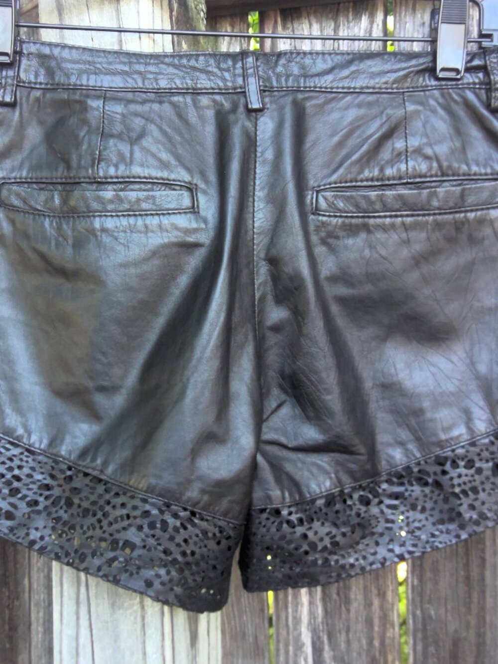 Poleci leather shorts size 4 - Picture 8 of 8